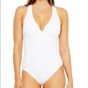 Lands’ End Halter Swimsuit